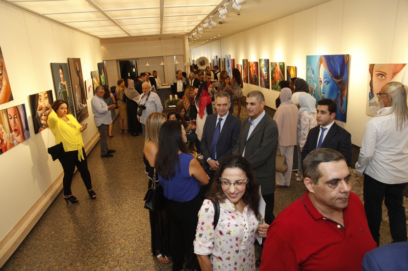 Opening of Nina Taher's Solo Exhibition 'Woman'